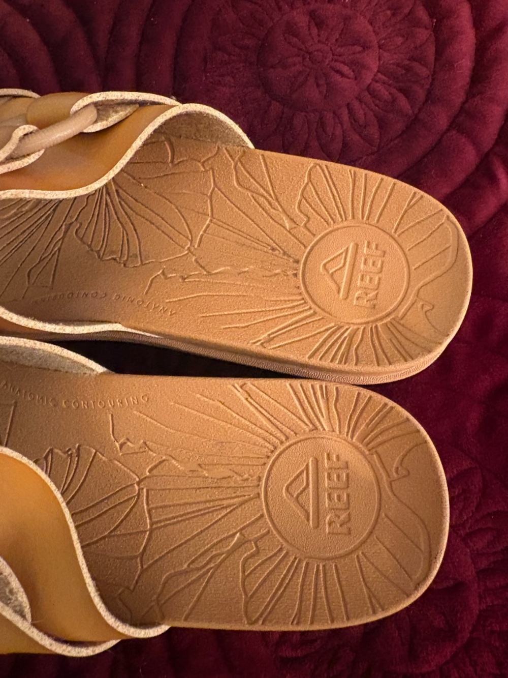 Reef Cushion Vera Cruz Slides - Picture 3 of 9